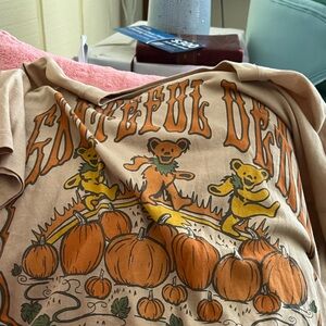 Playful Bears and Pumpkins T-Shirt  Grateful Dead